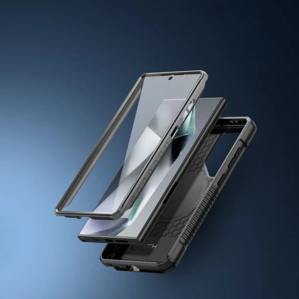 Tech-Protect Kevlar MagSafe+ Case for Samsung Galaxy S24 Ultra - Blackeng