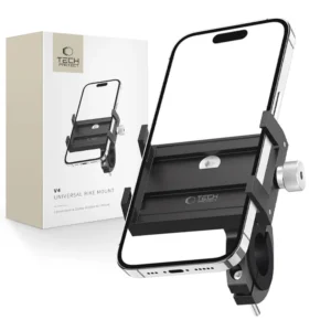 Tech-Protect V4 Bike Handlebar Phone Holder - Blackeng