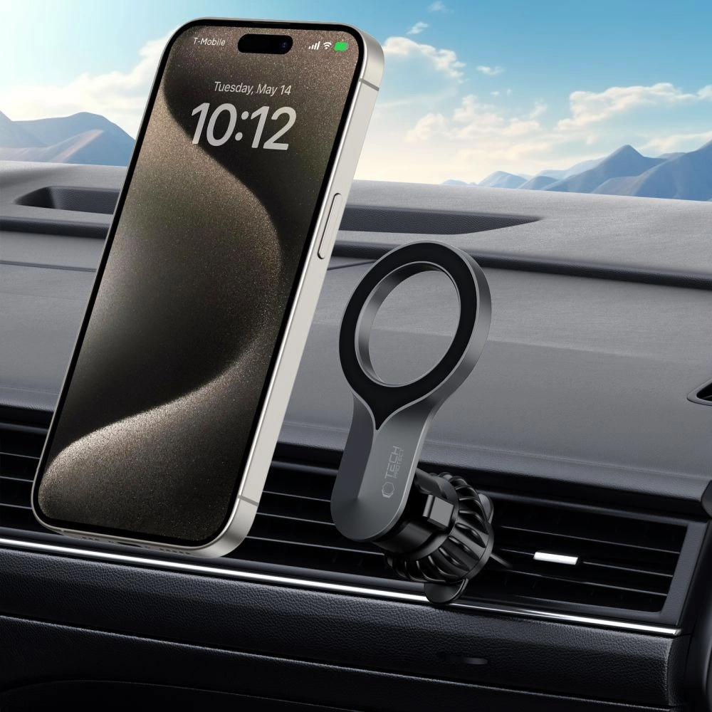 Tech-Protect N55 Magnetic Car Phone Holder with MagSafe for Air Vent - Blackeng