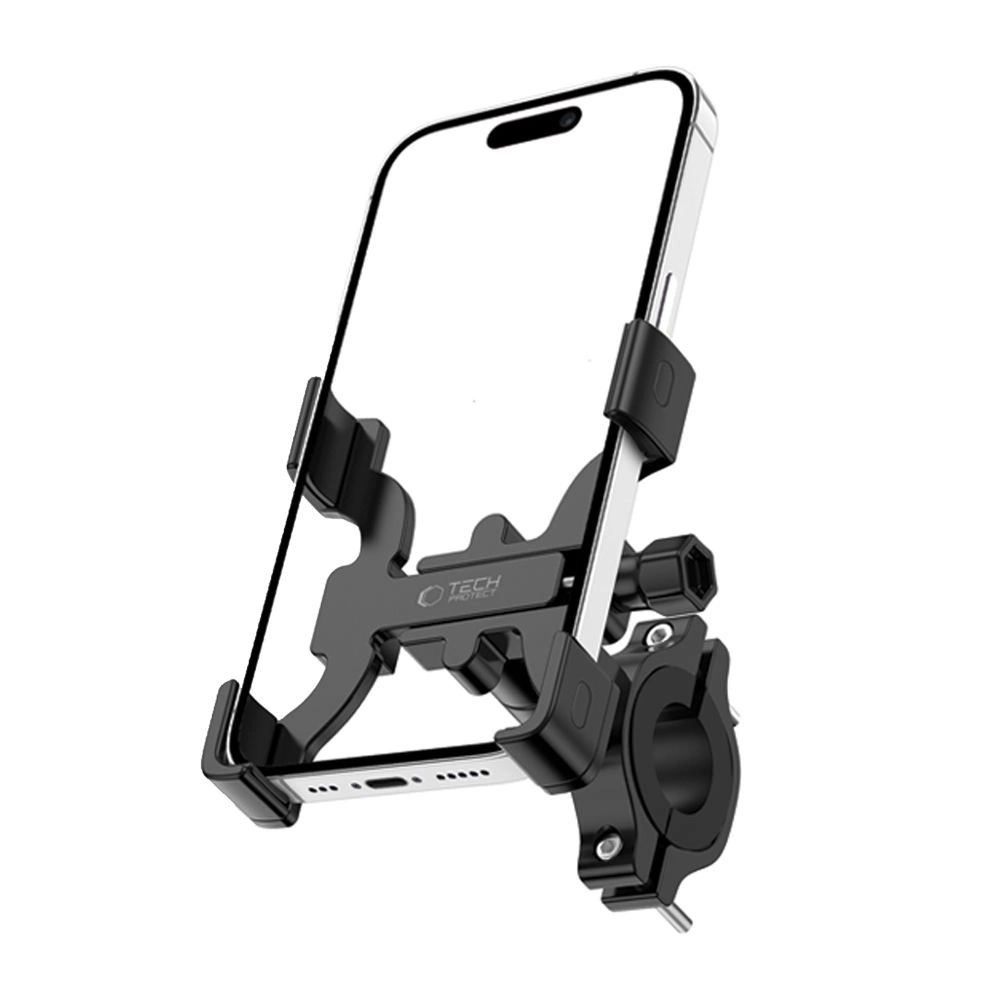 Tech-Protect V3 Bike Phone Holder for Handlebars - Blackeng