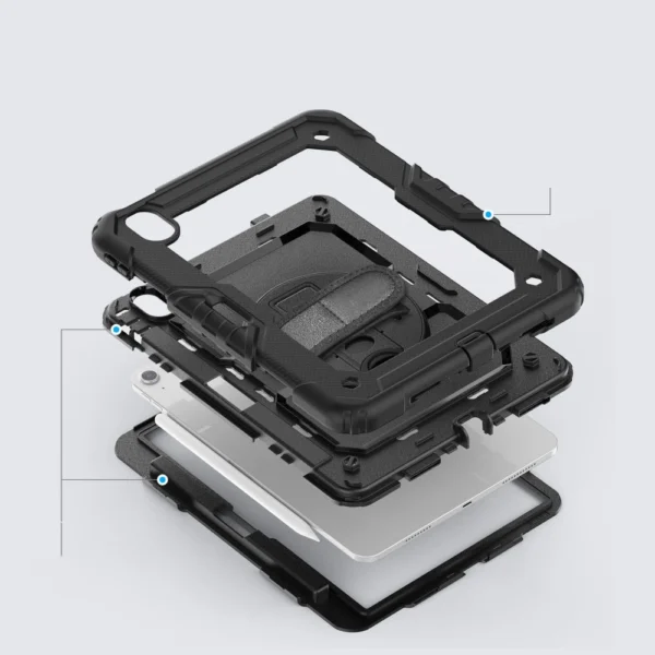 Tech-Protect Solid360 iPad Air 11" 2024 Case - Blackeng
