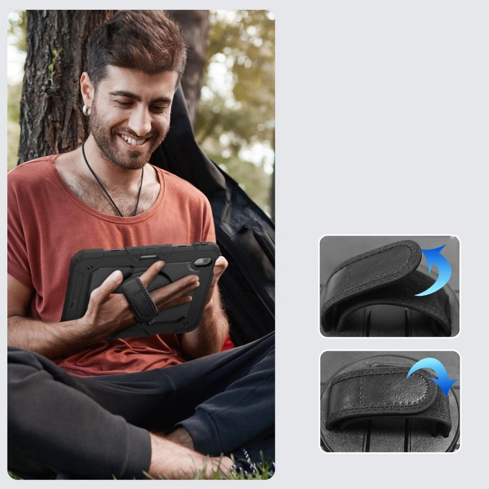 Tech-Protect Solid360 iPad Air 11" 2024 Case - Blackeng
