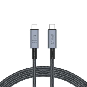 Tech-Protect UltraBoost Max USB-C 4.0 / USB-C 4.0 PD 240W 8K 40Gbps 2m cable - grayeng