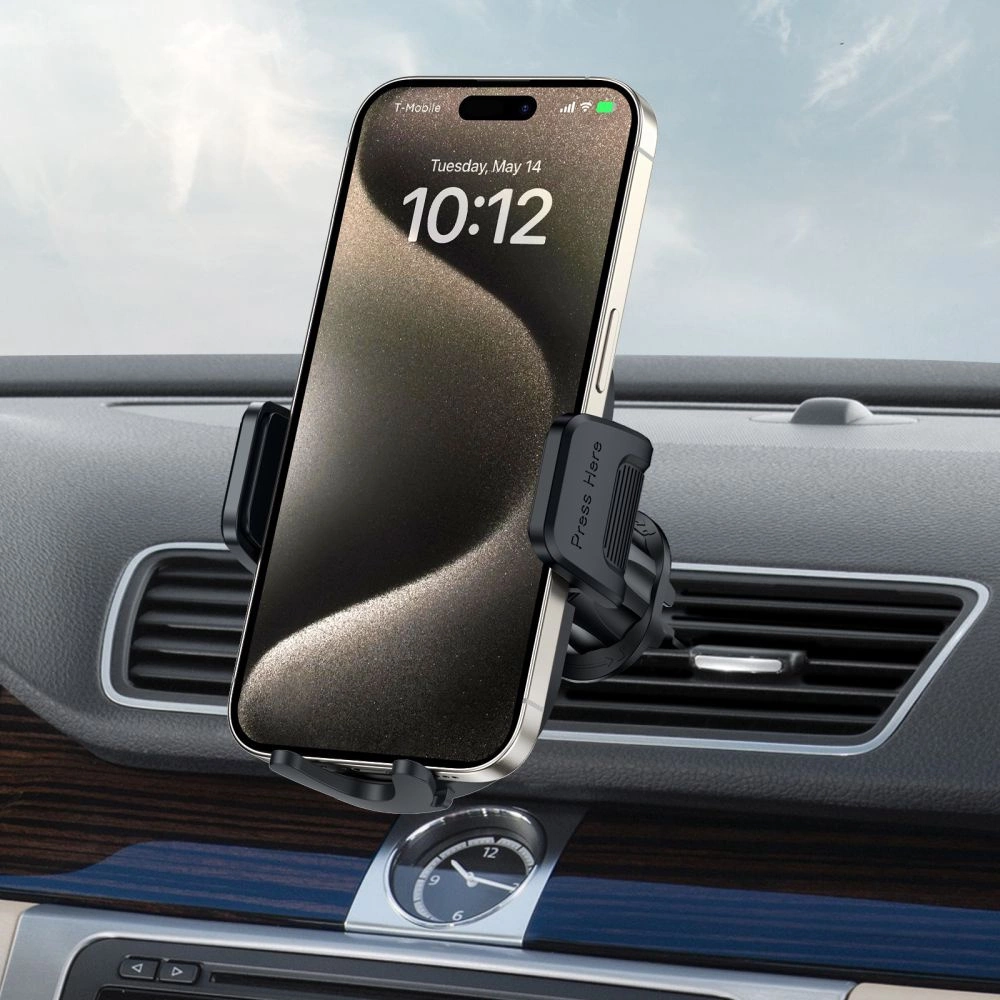 Tech-Protect V7 Car Phone Holder for Cockpit/Air Vent - Blackeng
