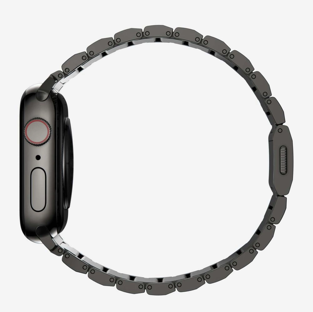 Tech-Protect SteelBand for Apple Watch 4 / 5 / 6 / 7 / 8 / 9 / SE / Ultra 1 / 2 (42/44/45/49 mm) - blackeng