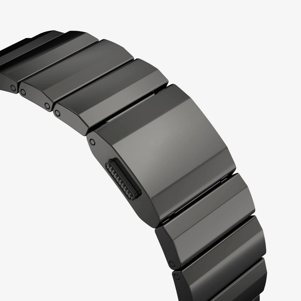 Tech-Protect SteelBand for Apple Watch 4 / 5 / 6 / 7 / 8 / 9 / SE / Ultra 1 / 2 (42/44/45/49 mm) - blackeng