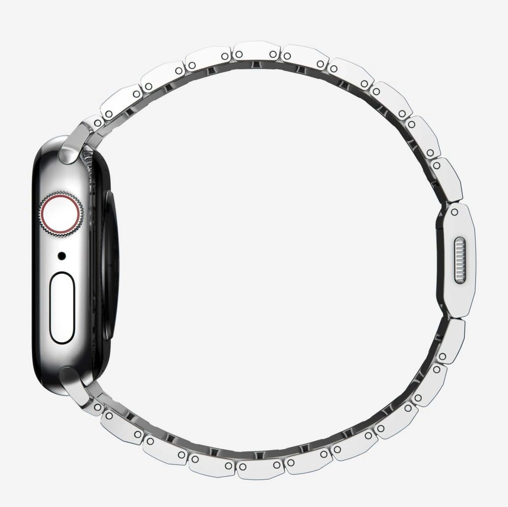 Tech-Protect SteelBand for Apple Watch 4 / 5 / 6 / 7 / 8 / 9 / SE / Ultra 1 / 2 (42/44/45/49 mm) - silvereng
