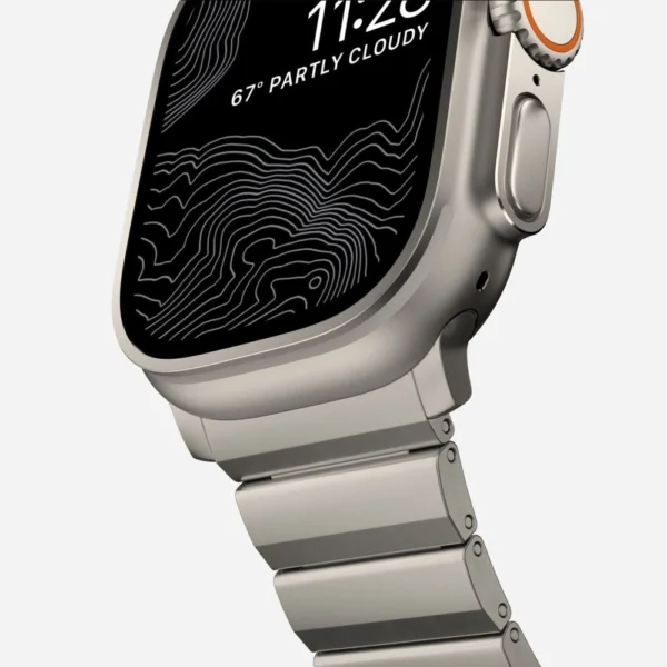 Tech-Protect SteelBand for Apple Watch 4 / 5 / 6 / 7 / 8 / 9 / SE / Ultra 1 / 2 (42/44/45/49 mm) - titaniumeng