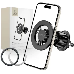 Tech-Protect N56 Magnetic Car Phone Holder with MagSafe for Air Vent - Blackeng