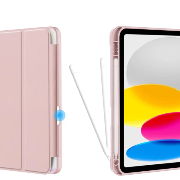 Tech-Protect SC Pen Case for iPad 10.9" 2022 - Pink Marbleeng
