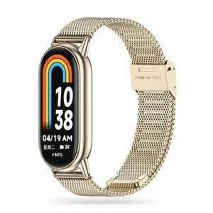 Tech-Protect MilaneseBand Strap for Xiaomi Smart Band 8 / 8 NFC - Beigeeng