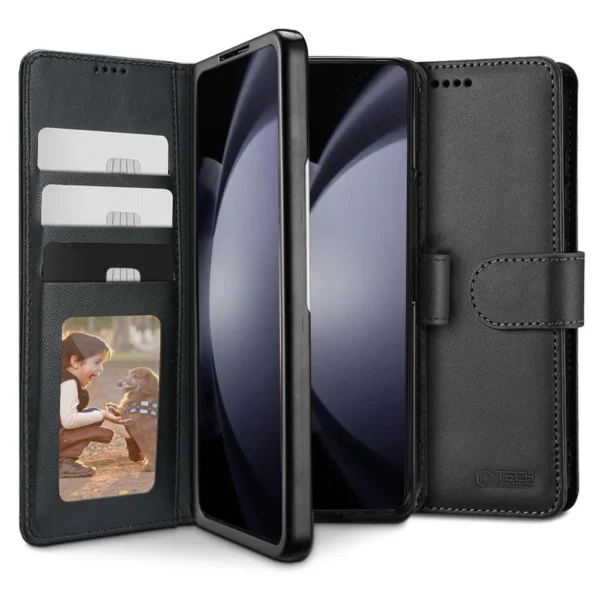 Tech-Protect Wallet Case for Samsung Galaxy Z Fold 6 - Blackeng