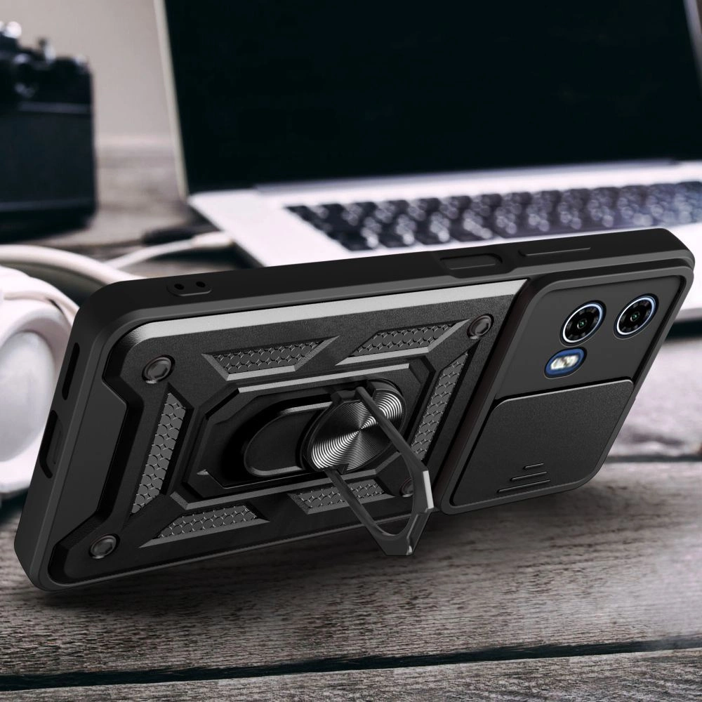Tech-Protect CamShield Pro Case for Motorola Edge 50 Fusion 5G - Blackeng