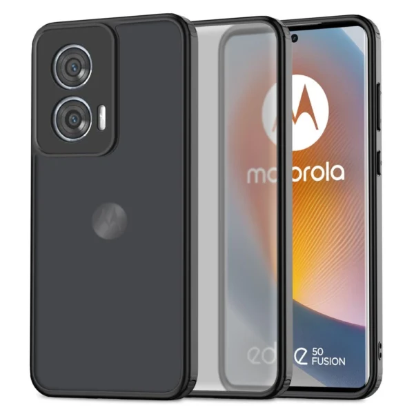 Tech-Protect MagMat Case for Motorola Edge 50 Fusion 5G - Matte Blackeng