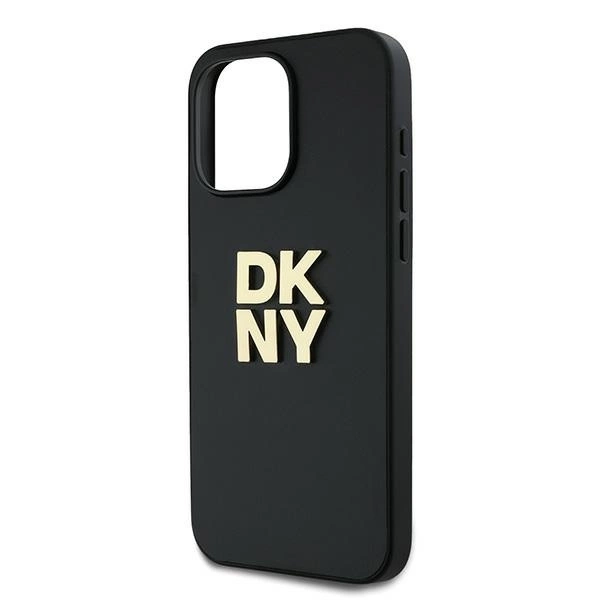 DKNY Wrist Strap Stock Logo case for iPhone 15 Pro Max - blackeng