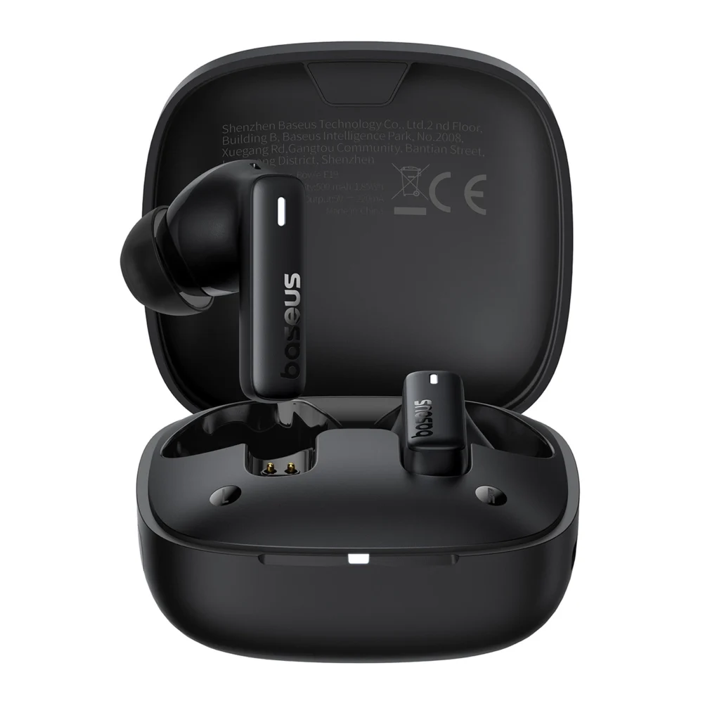 Baseus Bowie E19 TWS In-Ear Wireless Headphones - Blackeng