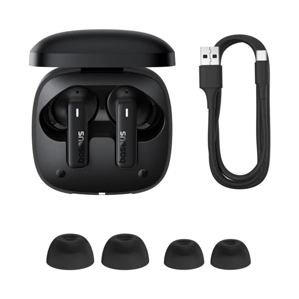 Baseus Bowie E19 TWS In-Ear Wireless Headphones - Blackeng