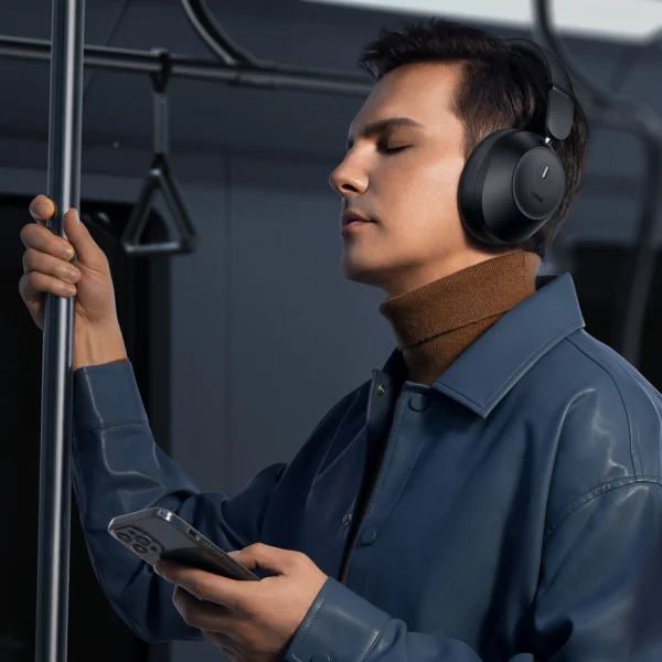 Baseus Bass 30 Max Wireless On-Ear Bluetooth 5.3 Headphones - Blackeng