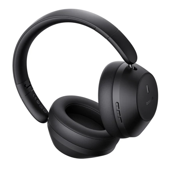 Baseus Bass 30 Max Wireless On-Ear Bluetooth 5.3 Headphones - Blackeng