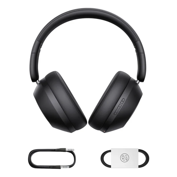 Baseus Bass 30 Max Wireless On-Ear Bluetooth 5.3 Headphones - Blackeng
