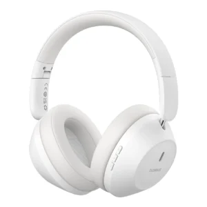 Baseus Bass 30 Max Wireless On-Ear Bluetooth 5.3 Headphones - Whiteeng