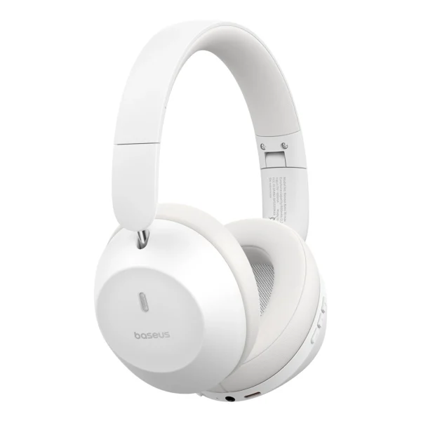 Baseus Bass 30 Max Wireless On-Ear Bluetooth 5.3 Headphones - Whiteeng