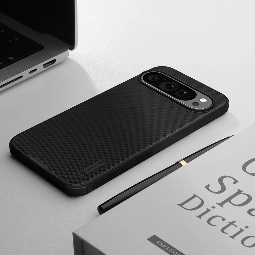 Nillkin Super Frosted Shield Pro Magnetic Case for Google Pixel 9 - blackeng