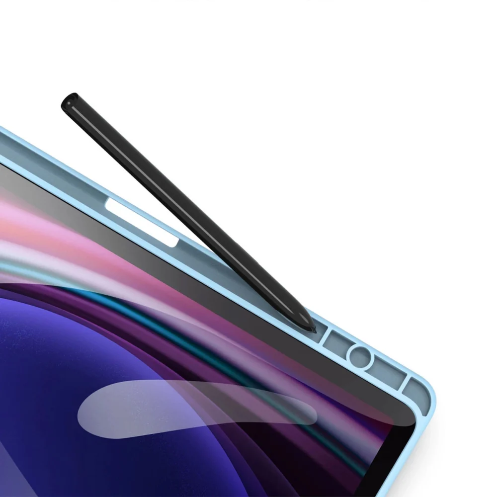 Dux Ducis Toby case with flap and stand for Samsung Galaxy Tab S9 / S9 FE - blueeng