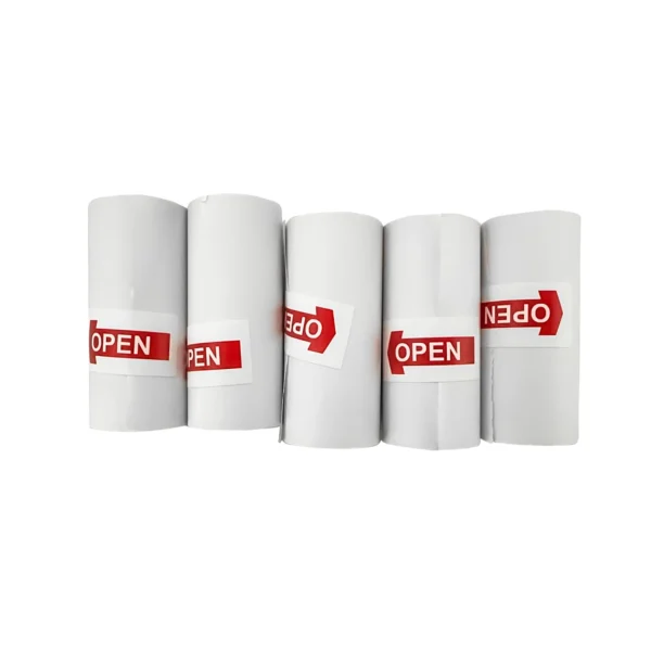 HURC10N5 Rolls for Thermal Printer with Camera HURC10 - White (5 pcs.)eng