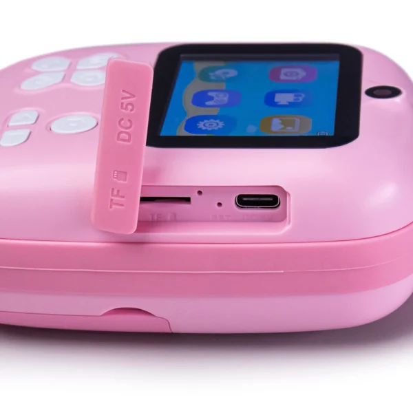 Mini Thermal Printer for Kids with Camera and Camcorder - Pinkeng