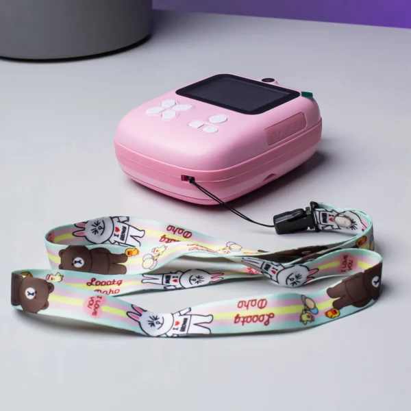 Mini Thermal Printer for Kids with Camera and Camcorder - Pinkeng