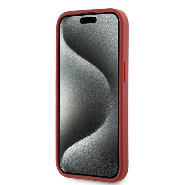 Karl Lagerfeld Diagonal Quilted Script case for iPhone 15 / 14 / 13 - redeng