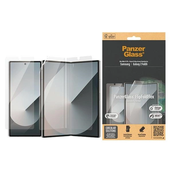 172552_1 PanzerGlass Bundle 2in1 Sam Z Fold6 F956 Screen Protector Ultra Wide-Fit + TPU Classic Fit 7371pol