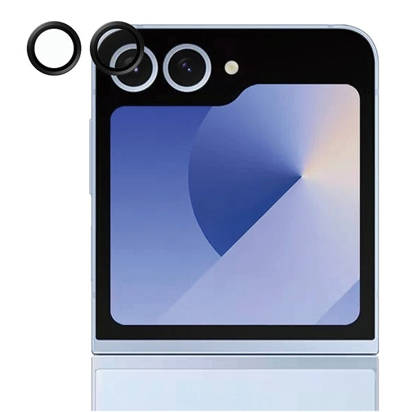 SAFE by PanzerGlass camera cover for Samsung Galaxy Z Flip 6 - with black frameeng