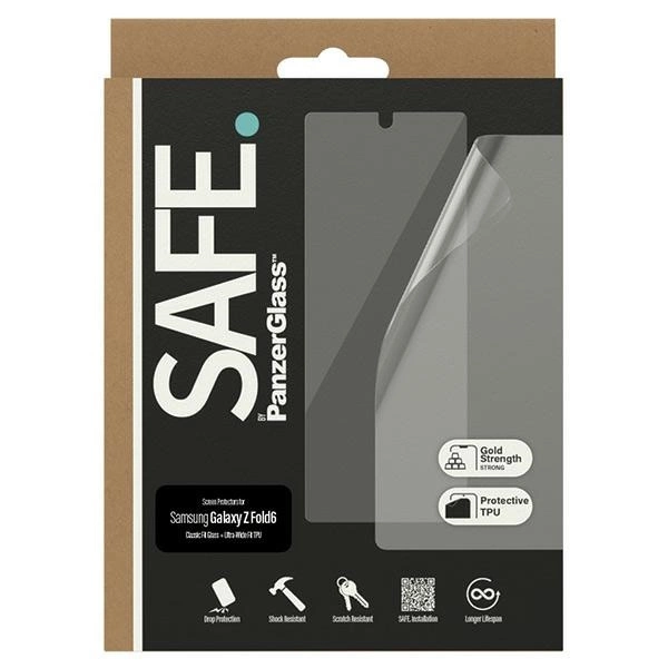 SAFE by PanzerGlass set tempered glass + protective film for Samsung Galaxy Z Fold 6eng