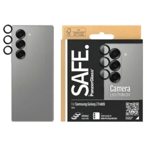 SAFE by PanzerGlass camera cover for Samsung Galaxy Z Fold 6 - with black frameeng