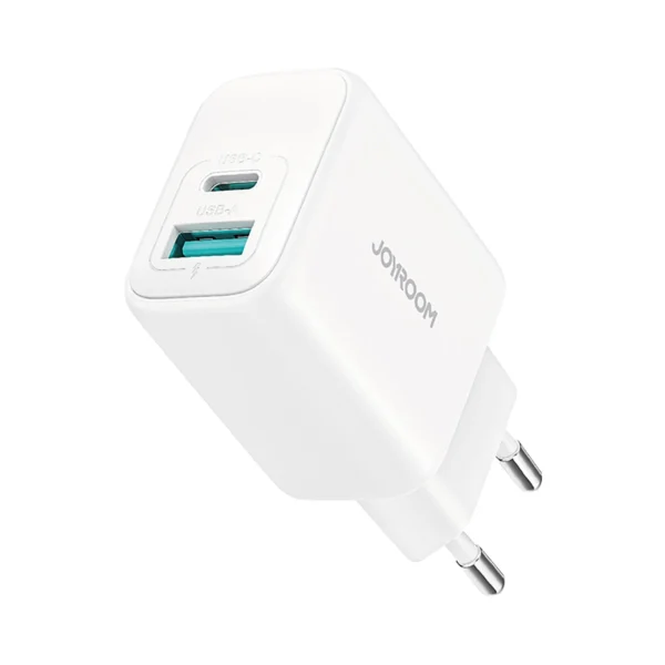 Joyroom JR-TCF21 network charger USB-C / USB-A 20W PD / QC 3.0 - whiteeng