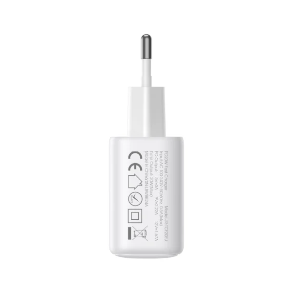Joyroom JR-TCF21 network charger USB-C / USB-A 20W PD / QC 3.0 - whiteeng