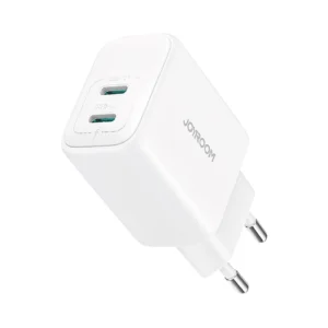 Joyroom JR-TCF12 mains charger 2x USB-C 20W PD / QC 3.0 - whiteeng