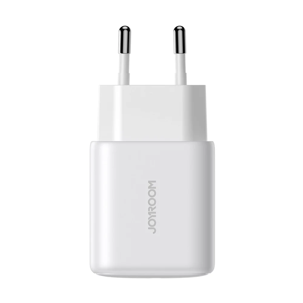 Joyroom JR-TCF12 mains charger 2x USB-C 20W PD / QC 3.0 - whiteeng