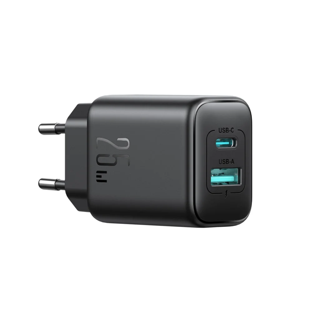 Joyroom JR-TCF13 network charger USB-C / USB-A 25W SFC / PPS / PD - blackeng