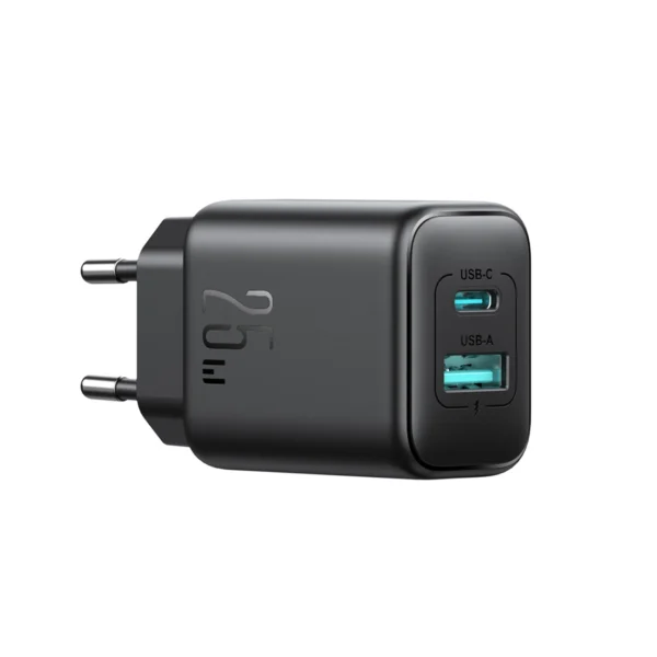 Joyroom JR-TCF13 network charger USB-C / USB-A 25W SFC / PPS / PD - blackeng