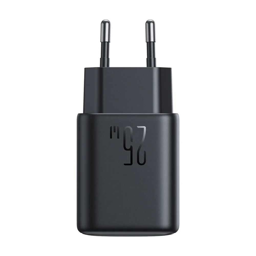 Joyroom JR-TCF23 network charger USB-C 25W SFC / PPS / PD - black + USB-C / USB-C cable 1meng