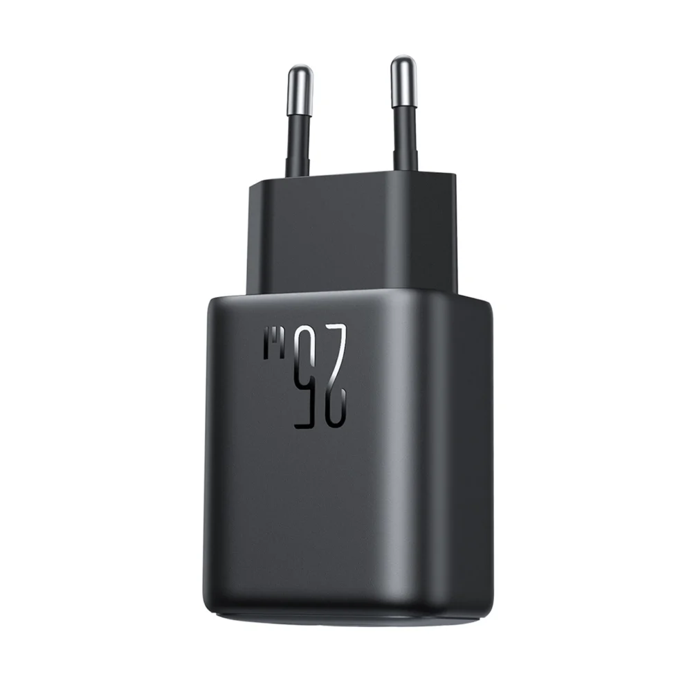 Joyroom JR-TCF23 network charger USB-C 25W SFC / PPS / PD - black + USB-C / USB-C cable 1meng