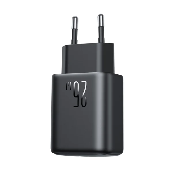 Joyroom JR-TCF23 network charger USB-C 25W SFC / PPS / PD - black + USB-C / USB-C cable 1meng