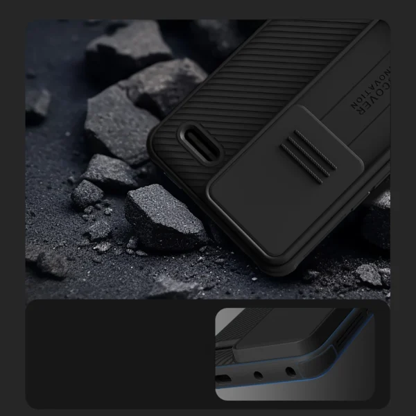 Nillkin CamShield Pro Case for Xiaomi Redmi Note 13 Pro+ 5G - blackeng