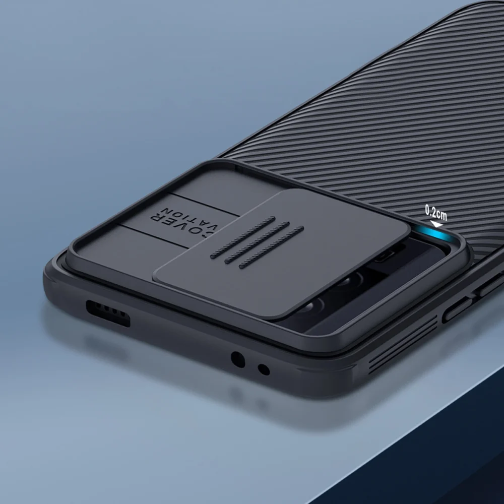 Nillkin CamShield Pro Case for Xiaomi Redmi K60 / K60 Pro / Poco F5 Pro - Blackeng