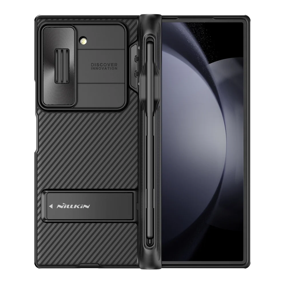 Nillkin CamShield Fold Case for Samsung Galaxy Z Fold 6 5G with Stylus Holder - Blackeng