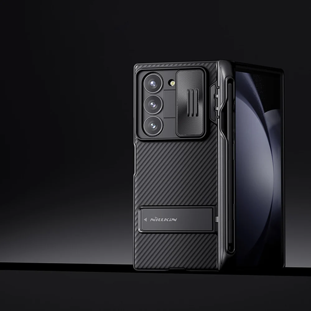 Nillkin CamShield Fold Case for Samsung Galaxy Z Fold 6 5G with Stylus Holder - Blackeng