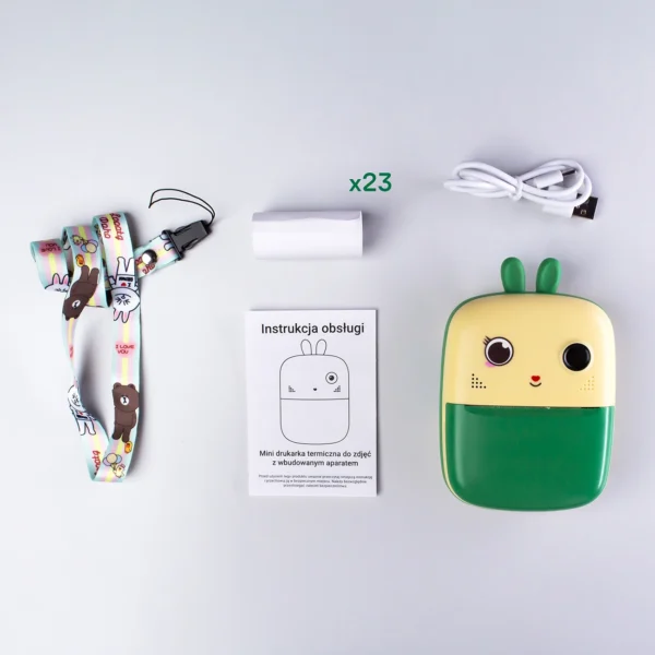 Mini Thermal Printer for Kids with Camera and Camcorder - Greeneng
